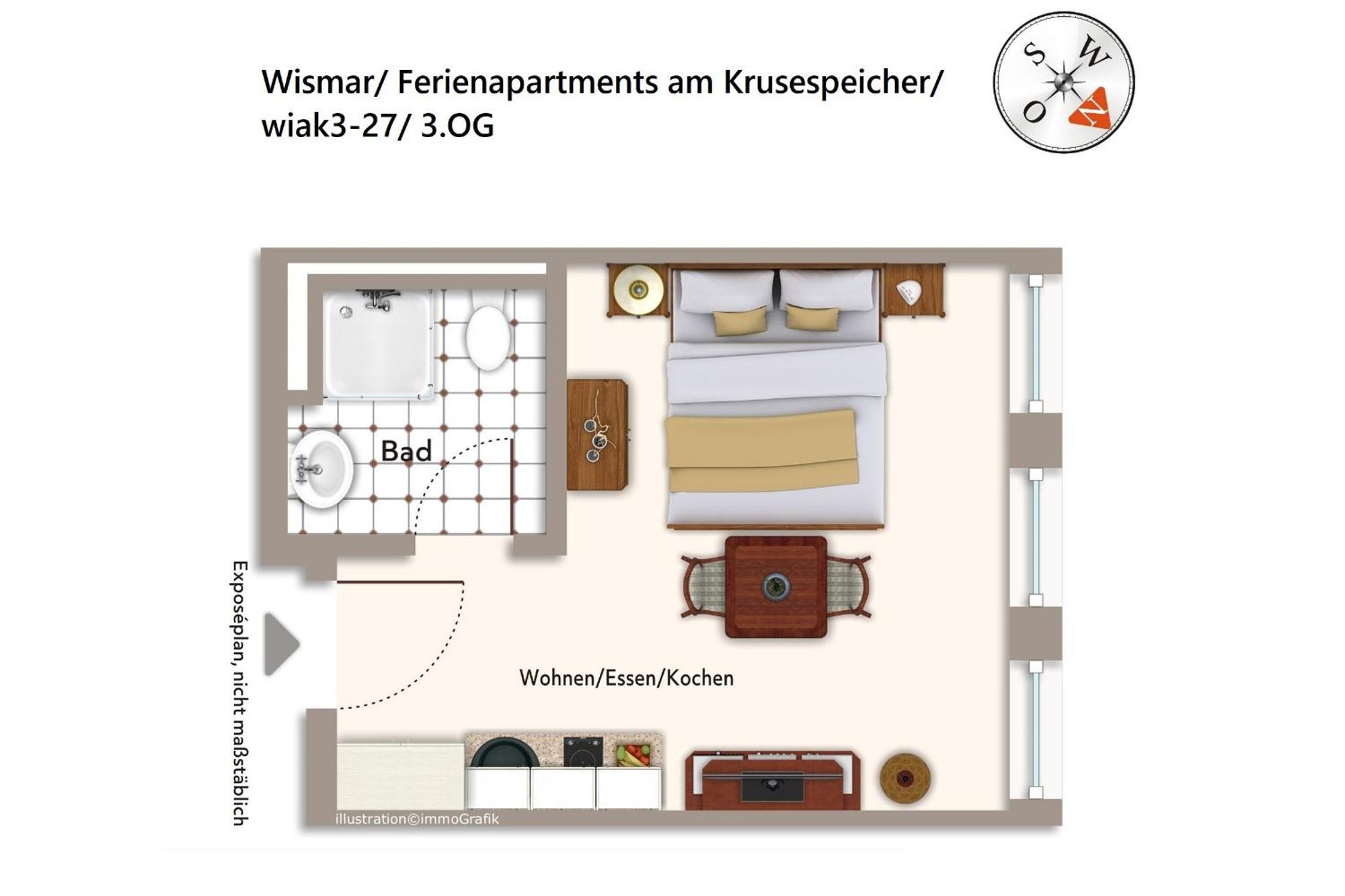 Ferienapartments Am Krusespeicher Ferienapartments Am Krusespeicher 3-27 Wismar Bagian luar foto